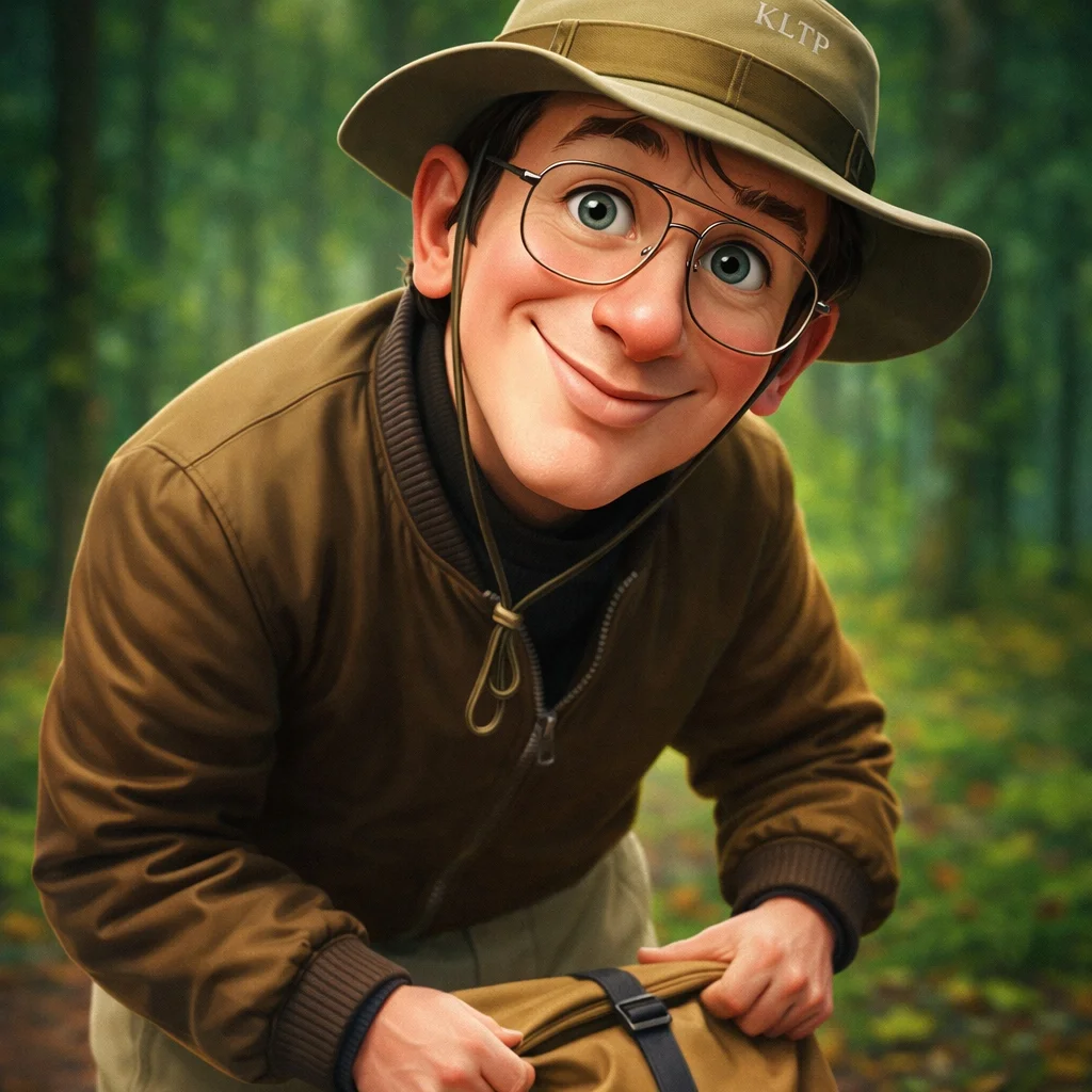 Example caricature created from a clear portrait